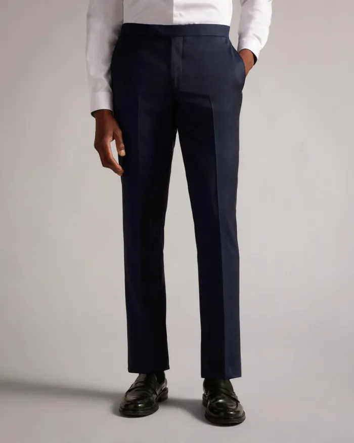 Slim Fit Tuxedo Suit Trousers Navy Men Ted Baker Clothing Slim Fit Tuxedo Suit Trousers Navy Men Ted Baker Clothing