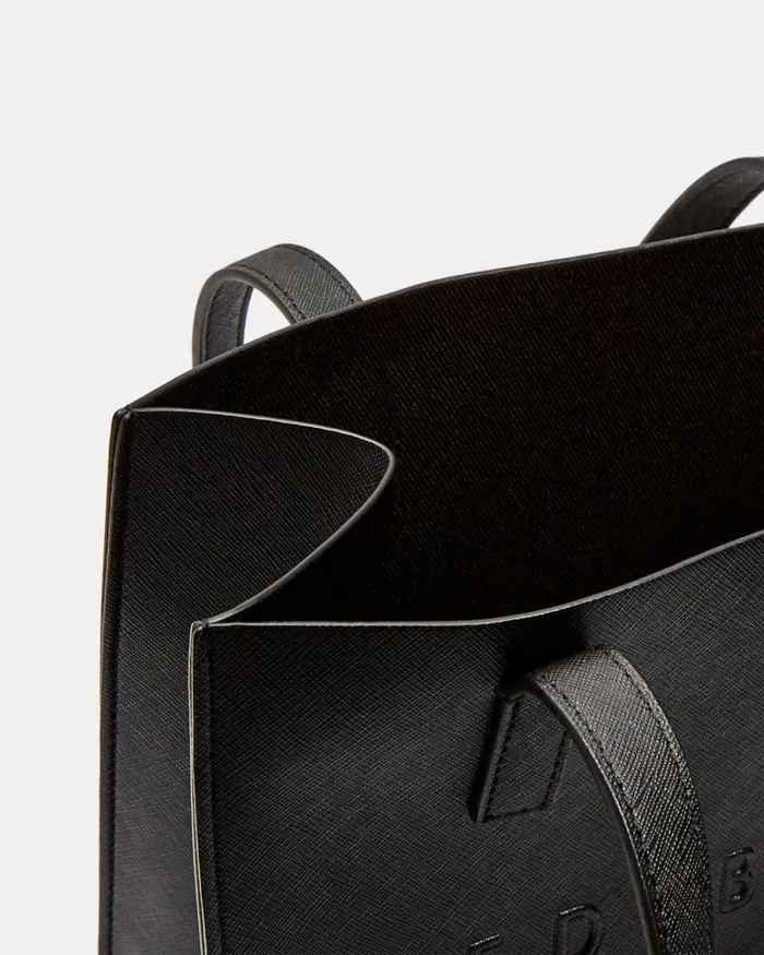 Small Crosshatch Icon Bag Black Women Ted Baker Bags