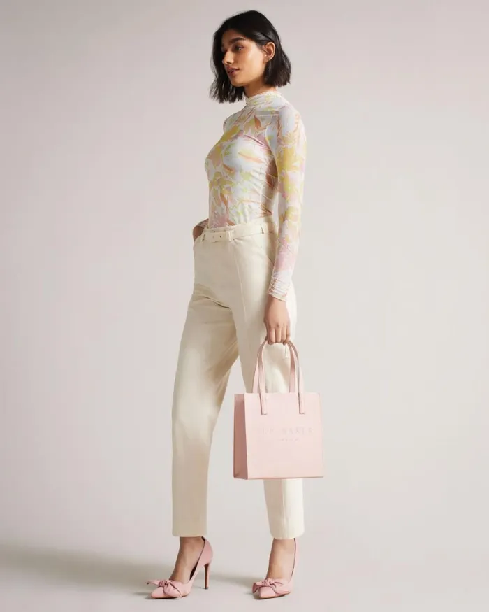 Small Crosshatch Icon Bag Pink Women Ted Baker Bags Small Crosshatch Icon Bag Pink Women Ted Baker Bags