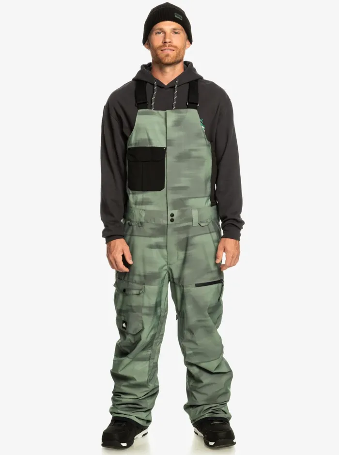 Snow Pants Men Quiksilver Utility Technical Snow Bib Pants Break Off Laurel Wreath Snow Pants Men Quiksilver Utility Technical Snow Bib Pants Break Off Laurel Wreath