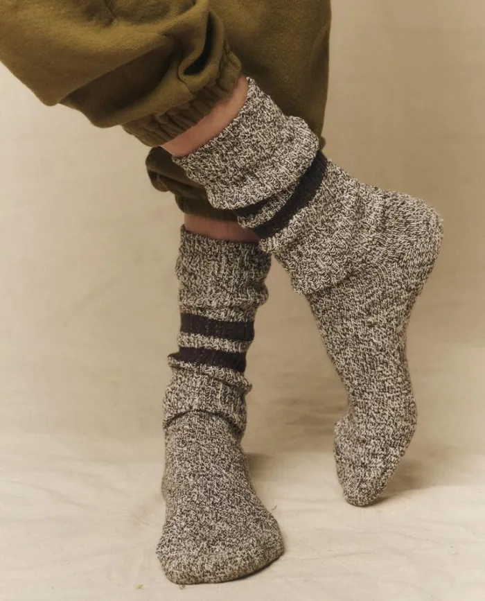 Socks Women039s The Great The Marled Athletic Sock Chocolate