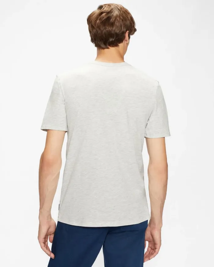 SS Branded Tshirt Gray Men Ted Baker Clothing SS Branded Tshirt Gray Men Ted Baker Clothing