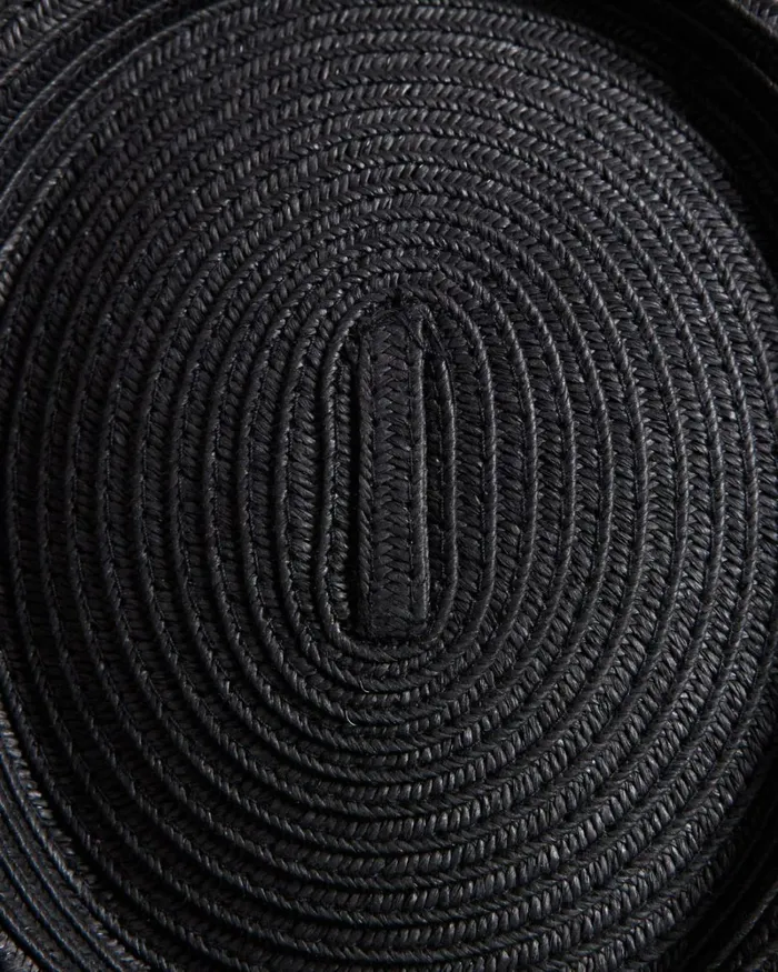 Straw Pork Pie Hat Black Men Ted Baker Hats and Caps