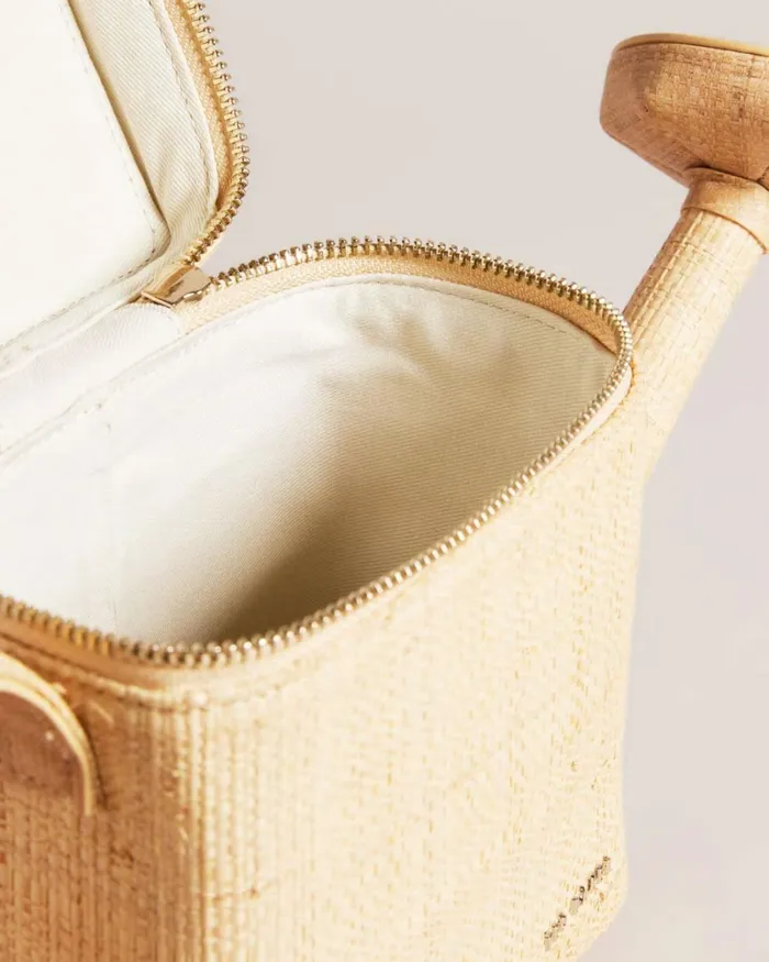 Straw Watering Can Cross Body Bag Natural Women Ted Baker Bags