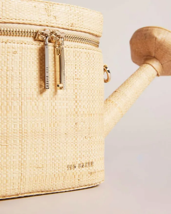 Straw Watering Can Cross Body Bag Natural Women Ted Baker Bags