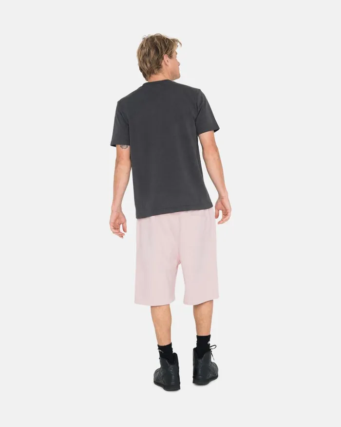 Sweats Men Stussy OVERDYED STOCK LOGO SWEAT SHORT Lt Pink Sweats Men Stussy OVERDYED STOCK LOGO SWEAT SHORT Lt Pink