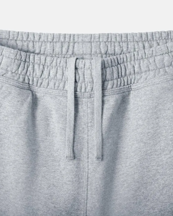 Sweats Men Stussy STOCK LOGO SWEAT SHORT Grey Heather Sweats Men Stussy STOCK LOGO SWEAT SHORT Grey Heather