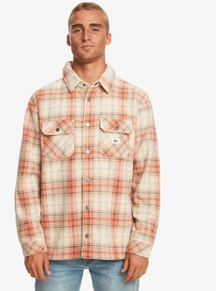 Sweatshirts and Hoodies Men Quiksilver Epic Surf Days Fleece Overshirt Birch Surf Days Plaid Sweatshirts and Hoodies Men Quiksilver Epic Surf Days Fleece Overshirt Birch Surf Days Plaid