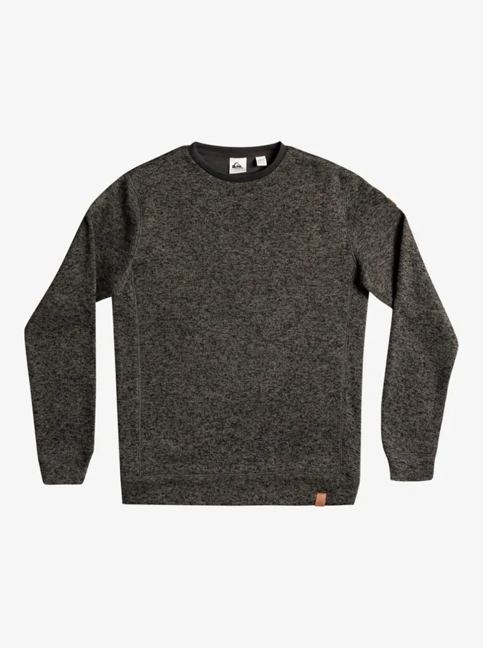 Sweatshirts and Hoodies Men Quiksilver Keller Sweatshirt Dark Grey Heather