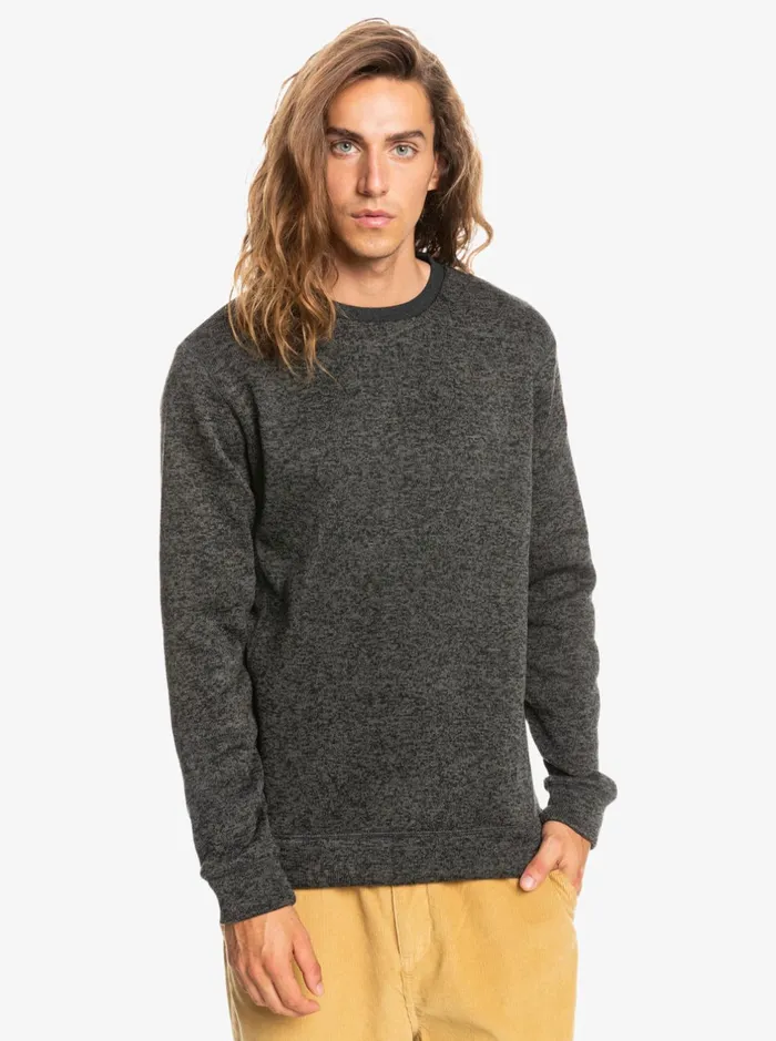 Sweatshirts and Hoodies Men Quiksilver Keller Sweatshirt Dark Grey Heather Sweatshirts and Hoodies Men Quiksilver Keller Sweatshirt Dark Grey Heather