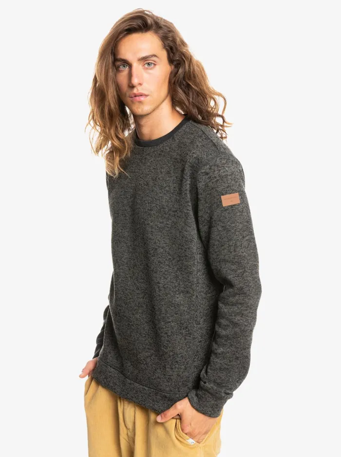 Sweatshirts and Hoodies Men Quiksilver Keller Sweatshirt Dark Grey Heather Sweatshirts and Hoodies Men Quiksilver Keller Sweatshirt Dark Grey Heather