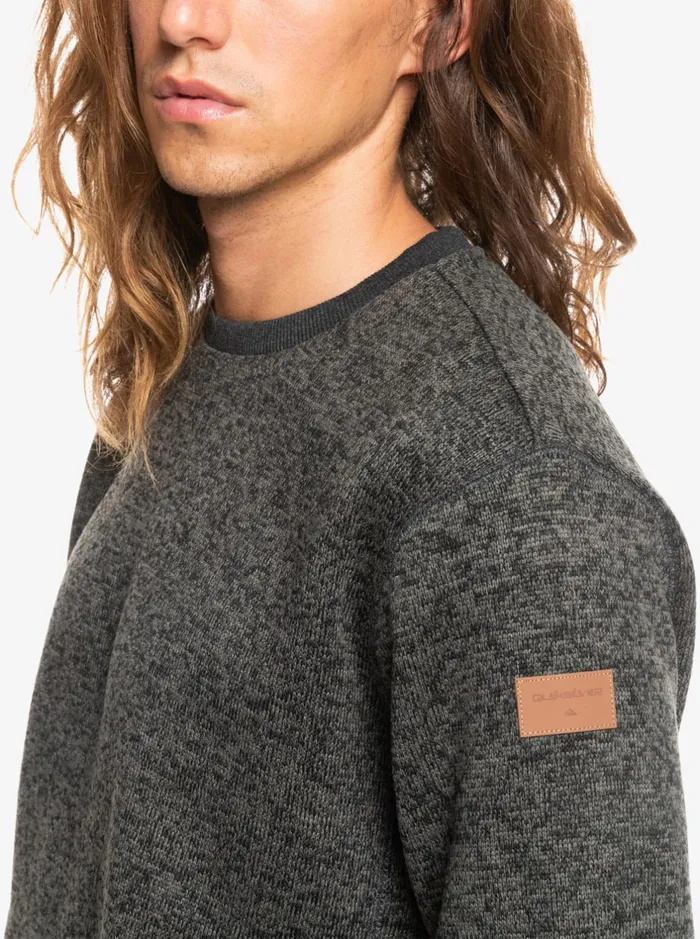Sweatshirts and Hoodies Men Quiksilver Keller Sweatshirt Dark Grey Heather Sweatshirts and Hoodies Men Quiksilver Keller Sweatshirt Dark Grey Heather