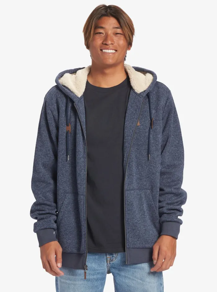 Sweatshirts and Hoodies Men Quiksilver Keller ZipUp Hoodie Navy Blazer Heather Sweatshirts and Hoodies Men Quiksilver Keller ZipUp Hoodie Navy Blazer Heather