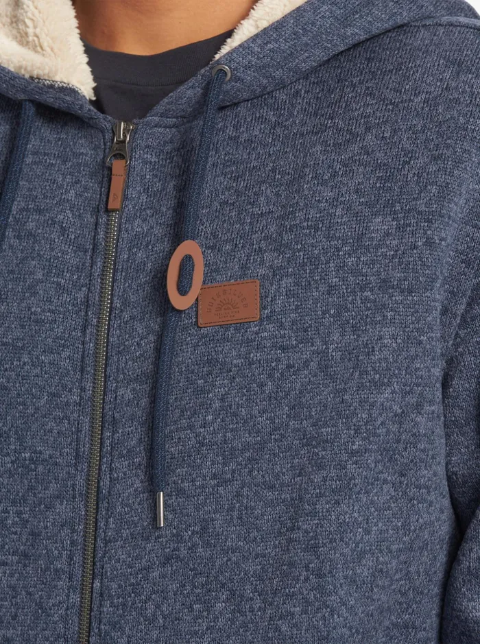 Sweatshirts and Hoodies Men Quiksilver Keller ZipUp Hoodie Navy Blazer Heather Sweatshirts and Hoodies Men Quiksilver Keller ZipUp Hoodie Navy Blazer Heather