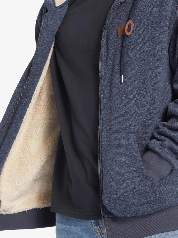 Sweatshirts and Hoodies Men Quiksilver Keller ZipUp Hoodie Navy Blazer Heather Sweatshirts and Hoodies Men Quiksilver Keller ZipUp Hoodie Navy Blazer Heather