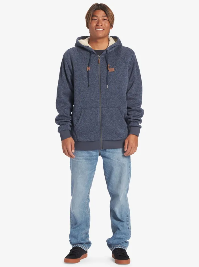 Sweatshirts and Hoodies Men Quiksilver Keller ZipUp Hoodie Navy Blazer Heather Sweatshirts and Hoodies Men Quiksilver Keller ZipUp Hoodie Navy Blazer Heather