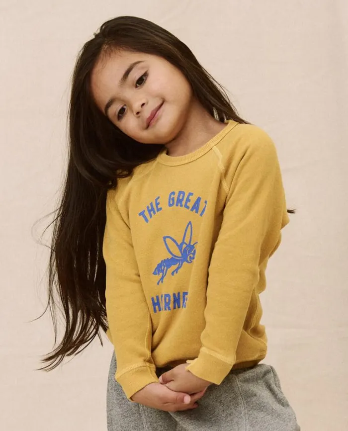 Sweatshirts Little039s The Great The Little College Sweatshirt Daisy With Hornet Graphic Sweatshirts Little039s The Great The Little College Sweatshirt Daisy With Hornet Graphic