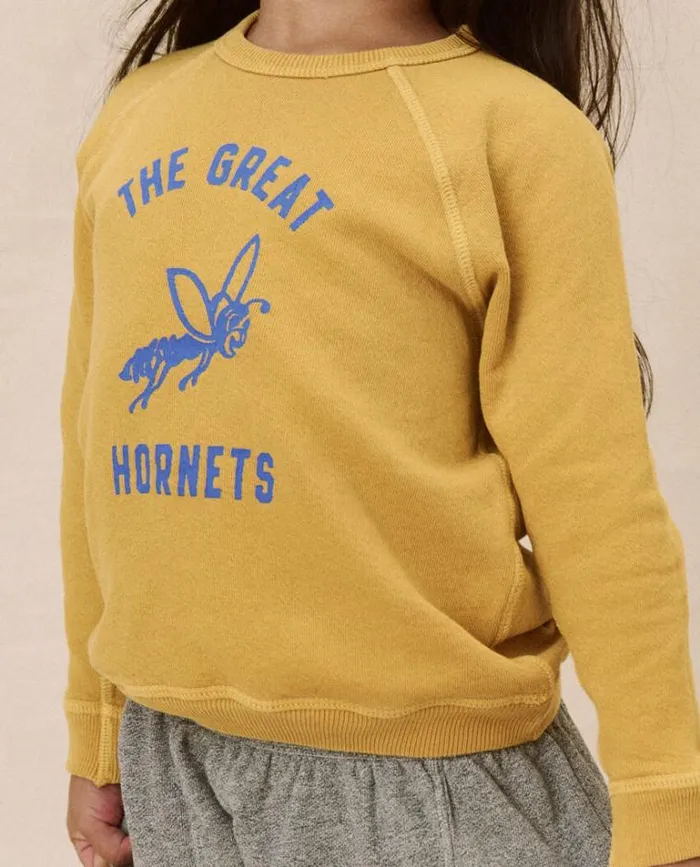 Sweatshirts Little039s The Great The Little College Sweatshirt Daisy With Hornet Graphic