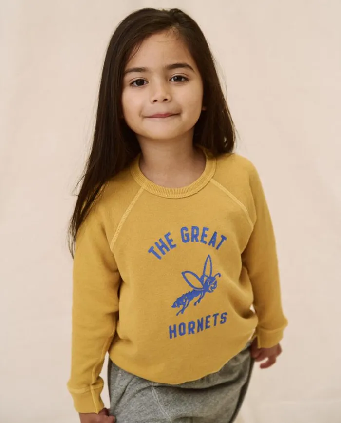 Sweatshirts Little039s The Great The Little College Sweatshirt Daisy With Hornet Graphic