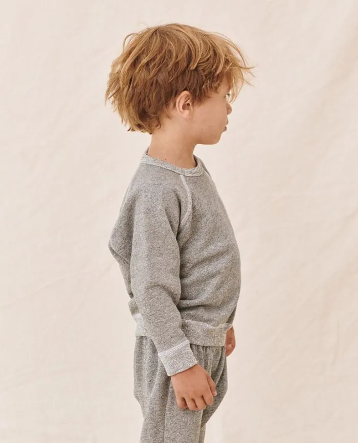 Sweatshirts Little039s The Great The Little College Sweatshirt Varsity Grey