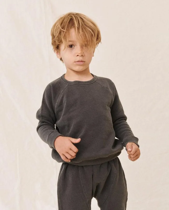 Sweatshirts Little039s The Great The Little College Sweatshirt Washed Black