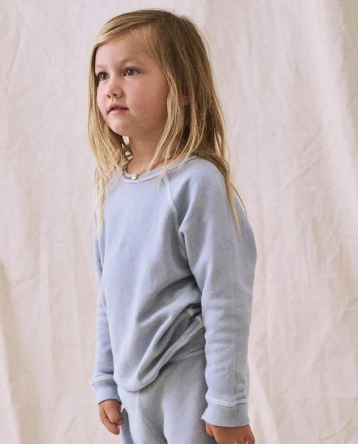 Sweatshirts Little039s The Great The Little College Sweatshirt Whisper Blue