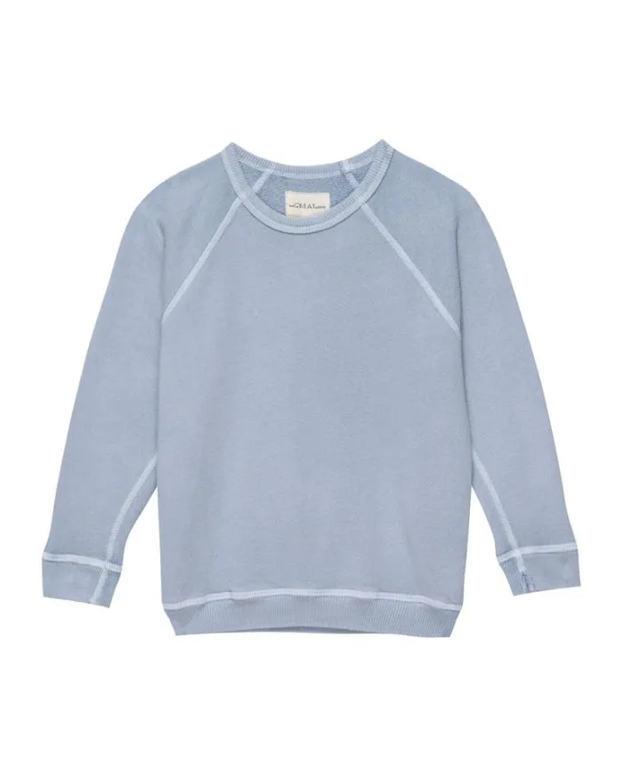 Sweatshirts Little039s The Great The Little College Sweatshirt Whisper Blue
