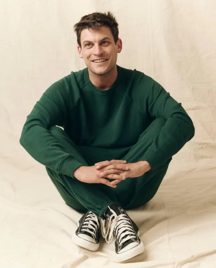 Sweatshirts Men039s The Great The Men039s College Sweatshirt Green Grove