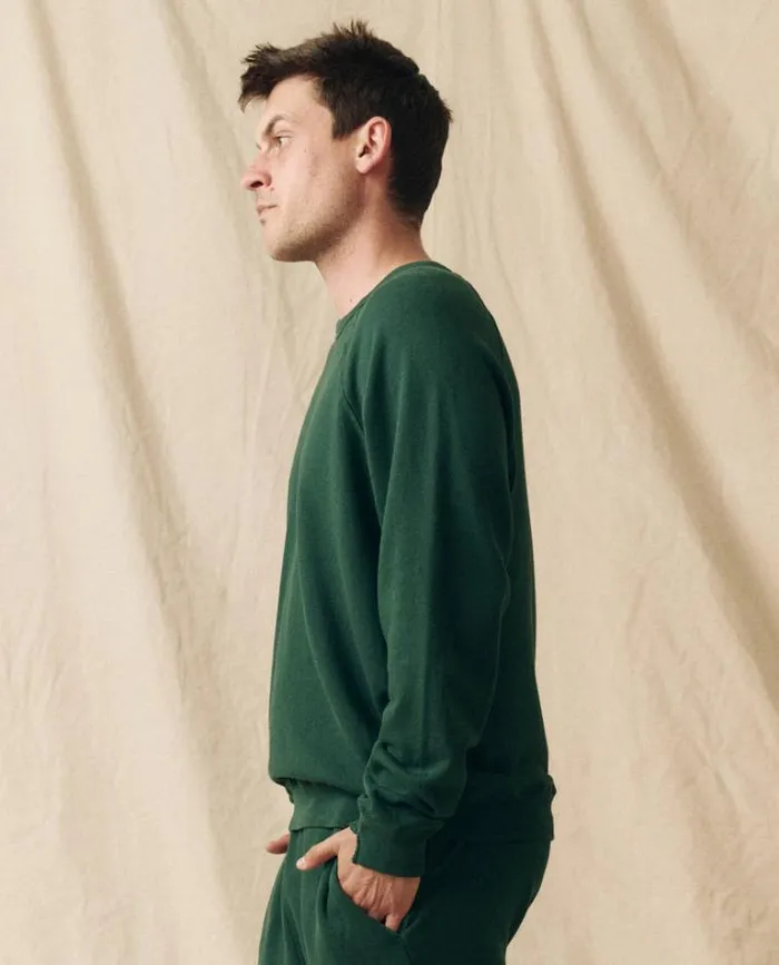 Sweatshirts Men039s The Great The Men039s College Sweatshirt Green Grove