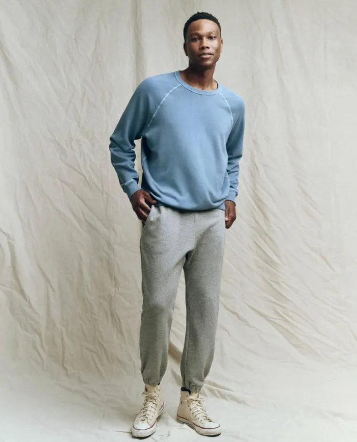 Sweatshirts Men039s The Great The Men039s College Sweatshirt Vintage Cornflower