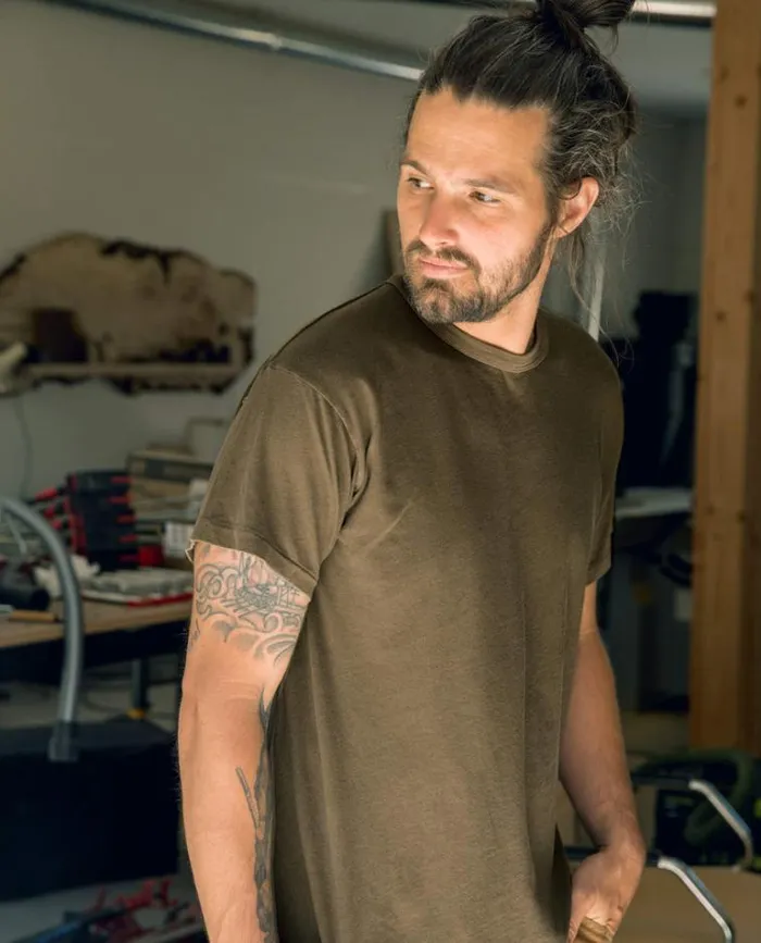 Tshirts Men039s The Great The Men039s Slim Tee Dark Army