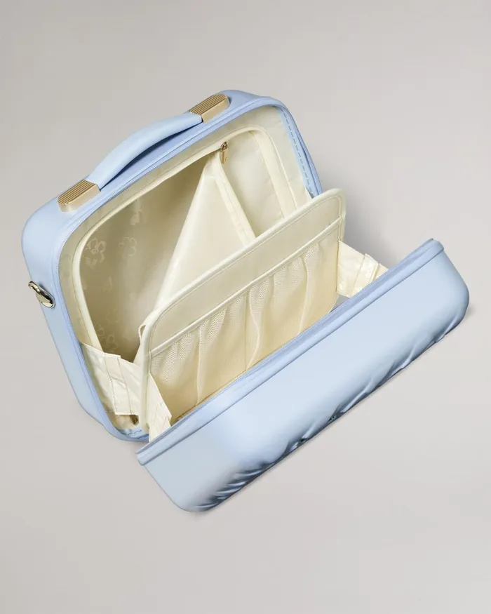 TBW0304 Bow Detail Vanity Case Pale Blue Women Ted Baker Bags TBW0304 Bow Detail Vanity Case Pale Blue Women Ted Baker Bags