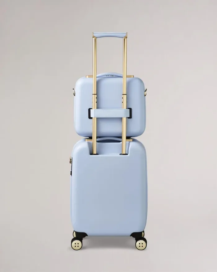 TBW0304 Bow Detail Vanity Case Pale Blue Women Ted Baker Bags TBW0304 Bow Detail Vanity Case Pale Blue Women Ted Baker Bags