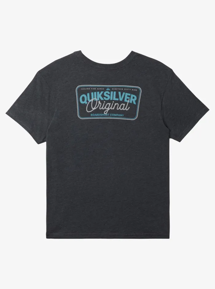 Tees Men Quiksilver Adrenaline Spike Mod TShirt Charcoal Heather Tees Men Quiksilver Adrenaline Spike Mod TShirt Charcoal Heather