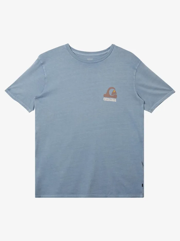 Tees Men Quiksilver Andy Y Andy TShirt Blue Shadow