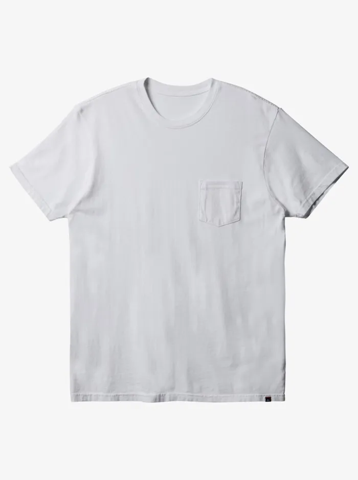 Tees Men Quiksilver Everyday Pocket TShirt White