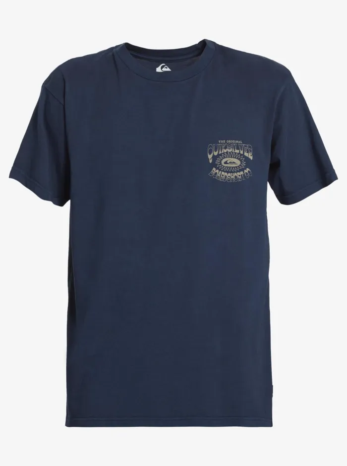 Tees Men Quiksilver Highlight Reel TShirt Midnight Navy Tees Men Quiksilver Highlight Reel TShirt Midnight Navy