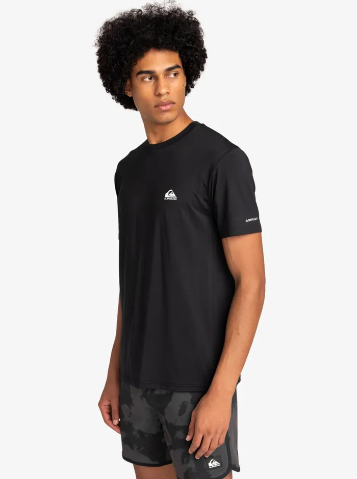 Tees Men Quiksilver Lap Time TShirt True Black Tees Men Quiksilver Lap Time TShirt True Black