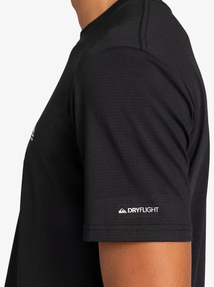 Tees Men Quiksilver Lap Time TShirt True Black Tees Men Quiksilver Lap Time TShirt True Black