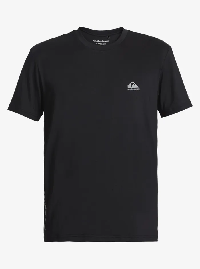 Tees Men Quiksilver Lap Time TShirt True Black Tees Men Quiksilver Lap Time TShirt True Black