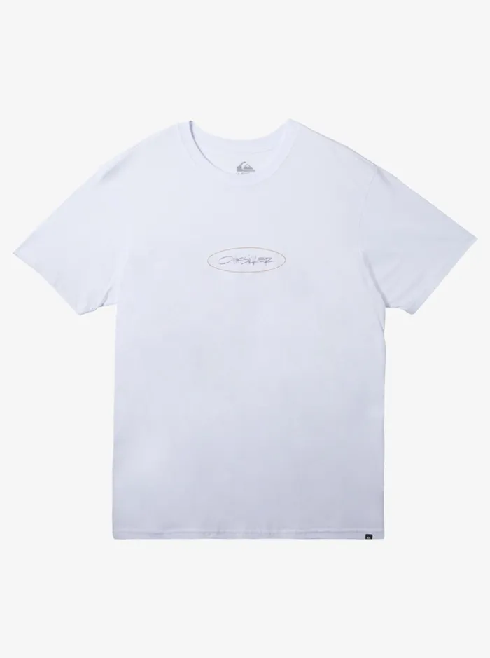 Tees Men Quiksilver Level Up TShirt White
