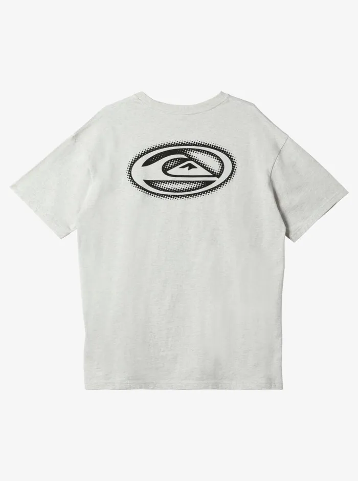 Tees Men Quiksilver New Instinct Short Sleeve Stn TShirt Snow Heather Tees Men Quiksilver New Instinct Short Sleeve Stn TShirt Snow Heather