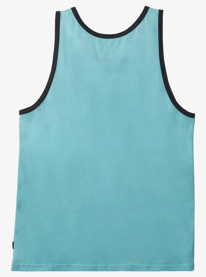 Tees Men Quiksilver Omni Pocket Tank TShirt Angel Blue Heather Tees Men Quiksilver Omni Pocket Tank TShirt Angel Blue Heather