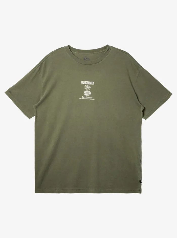 Tees Men Quiksilver Quik Ways TShirt Laurel Wreath