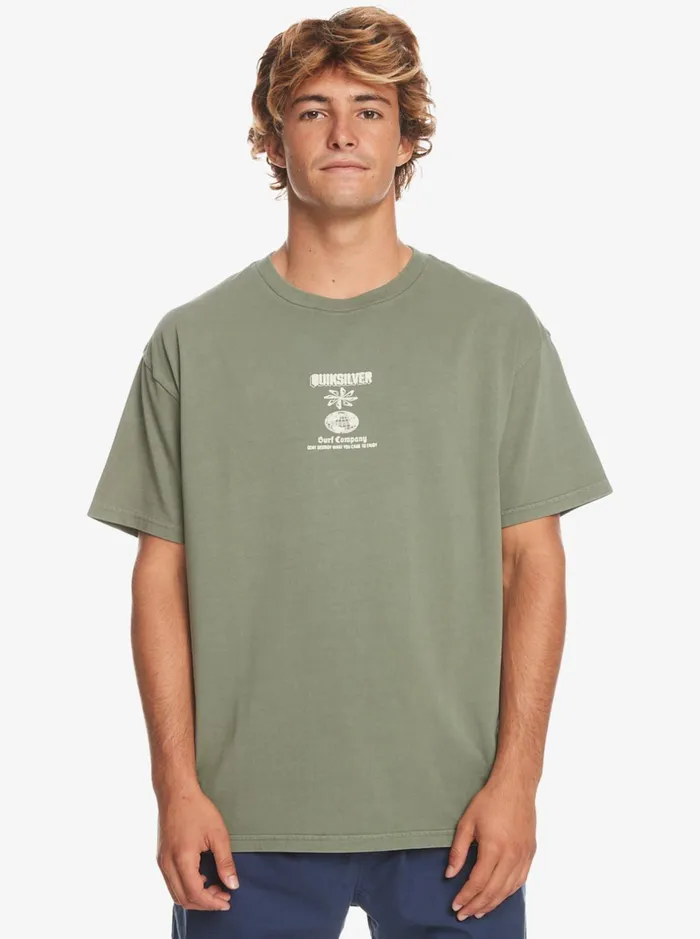 Tees Men Quiksilver Quik Ways TShirt Laurel Wreath Tees Men Quiksilver Quik Ways TShirt Laurel Wreath