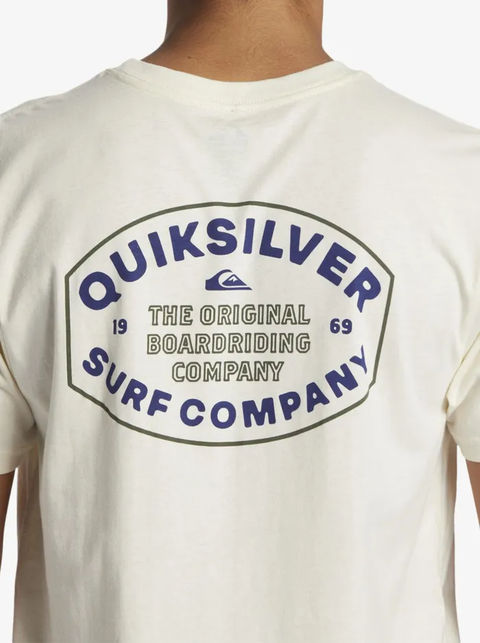 Tees Men Quiksilver Stay In Bounds TShirt Birch Tees Men Quiksilver Stay In Bounds TShirt Birch
