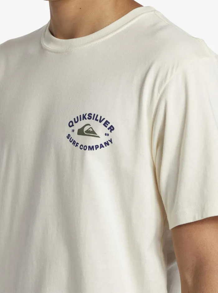 Tees Men Quiksilver Stay In Bounds TShirt Birch Tees Men Quiksilver Stay In Bounds TShirt Birch