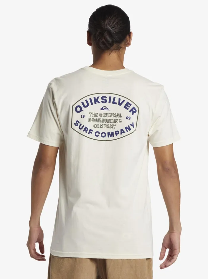 Tees Men Quiksilver Stay In Bounds TShirt Birch Tees Men Quiksilver Stay In Bounds TShirt Birch