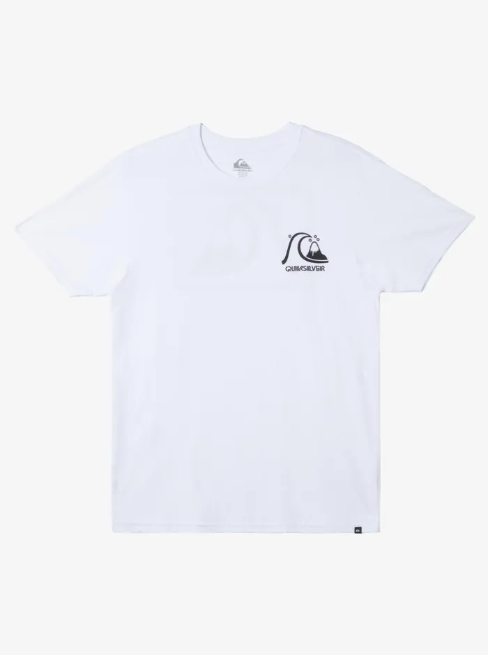 Tees Men Quiksilver The Original TShirt White