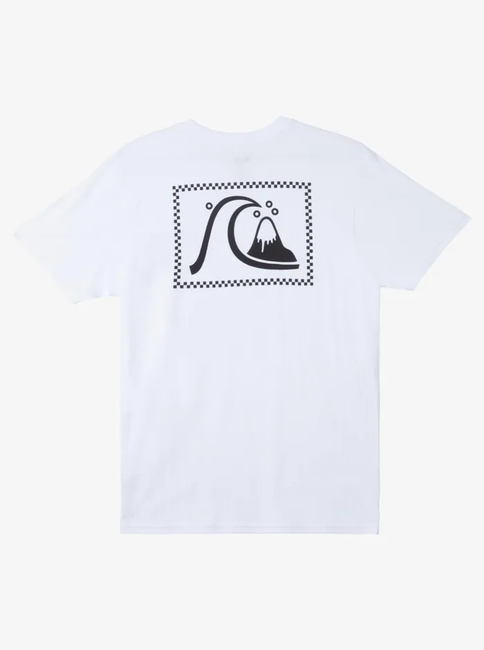 Tees Men Quiksilver The Original TShirt White Tees Men Quiksilver The Original TShirt White